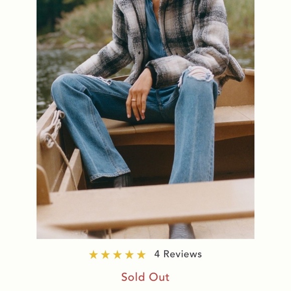 Anthropologie NWT Avec Les Filles Classic Plaid Jacket Size S. - Picture 12 of 12